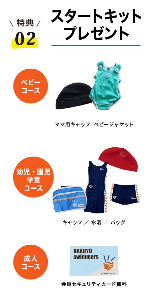 スイミングスクール　10月無料体験